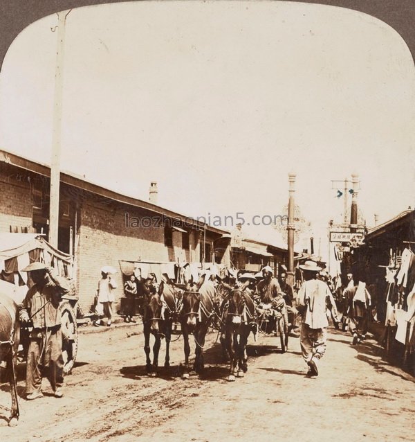 图片[4]-The old photo of Yingkou, Liaoning in 1904 was the first trading port in Northeast China at that time-China Archive