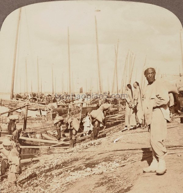 图片[8]-The old photo of Yingkou, Liaoning in 1904 was the first trading port in Northeast China at that time-China Archive