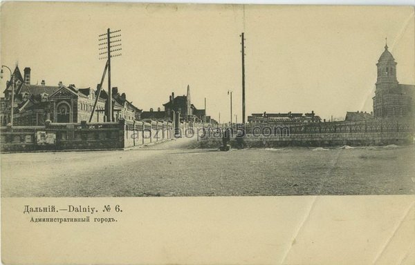 图片[6]-Old photos of Dalian in the 1900s The image of the Russian Orthodox Church-China Archive