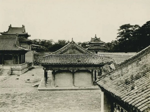 图片[3]-The image of Beiling Tomb, which was completely preserved in the old photos of Shenyang in 1909-China Archive