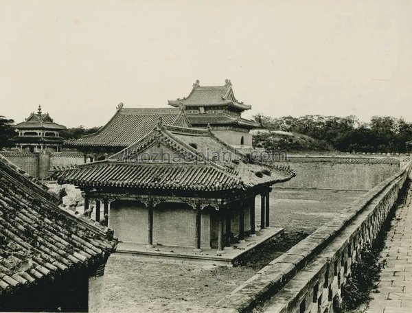 图片[6]-The image of Beiling Tomb, which was completely preserved in the old photos of Shenyang in 1909-China Archive