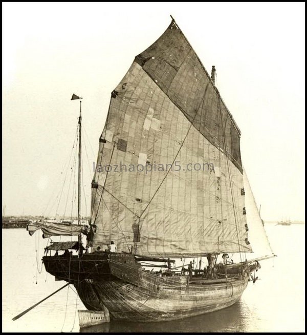 图片[6]-The image of a sailboat in the old photos of the 1900s-China Archive