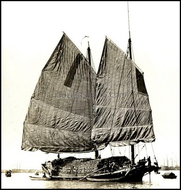 图片[9]-The image of a sailboat in the old photos of the 1900s-China Archive