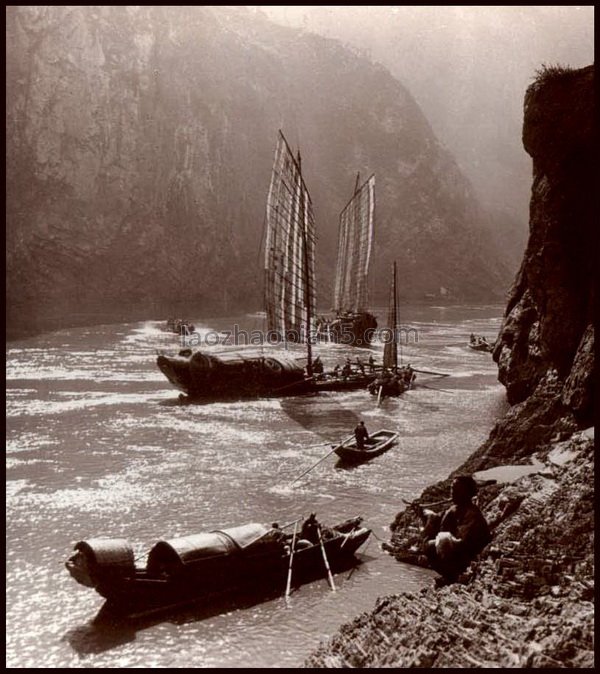 图片[15]-The image of a sailboat in the old photos of the 1900s-China Archive