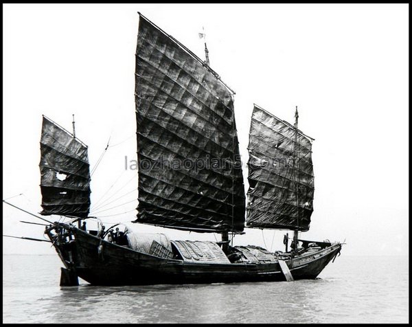 图片[12]-The image of a sailboat in the old photos of the 1900s-China Archive