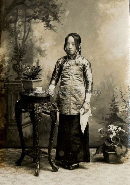 图片[10]-A Collection of Real Images of Chinese Women in the Late Qing Dynasty-China Archive