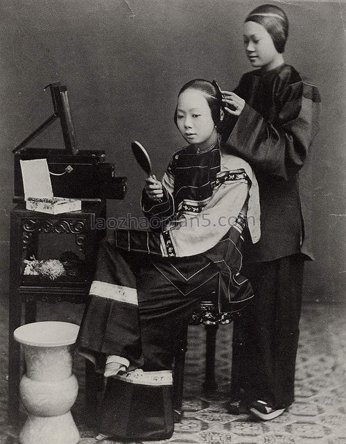 图片[15]-A Collection of Real Images of Chinese Women in the Late Qing Dynasty-China Archive