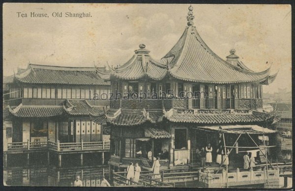 图片[2]-Image Collection of Yu Garden (Huxin Pavilion) in Old Photos of the Late Qing Dynasty-China Archive