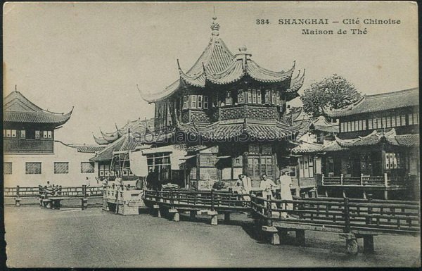 图片[6]-Image Collection of Yu Garden (Huxin Pavilion) in Old Photos of the Late Qing Dynasty-China Archive