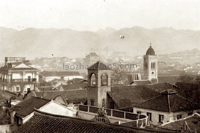 图片[1]-Old photos of Chongqing in the late Qing Dynasty The city walls and gates are standing out-China Archive