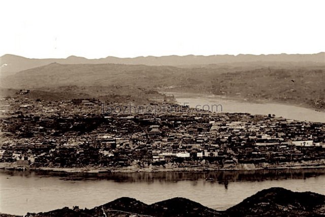 图片[5]-Old photos of Chongqing in the late Qing Dynasty The city walls and gates are standing out-China Archive