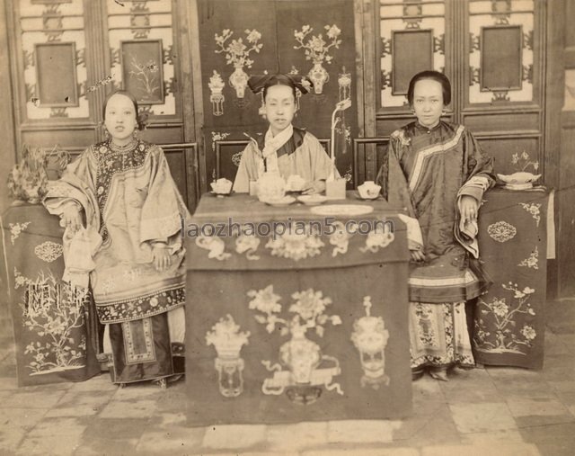 图片[4]-Old photos of people in the Qing Dynasty in the 1880s-China Archive