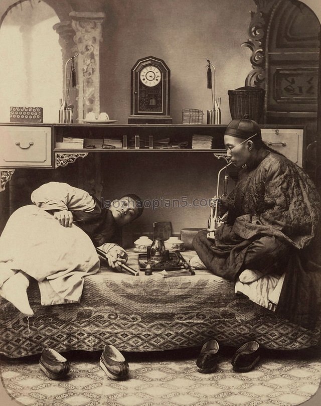 图片[5]-Old photos of people in the Qing Dynasty in the 1880s-China Archive