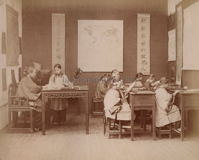 图片[2]-Old photos of people in the Qing Dynasty in the 1880s-China Archive