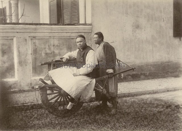 图片[9]-Old photos of people in the Qing Dynasty in the 1880s-China Archive