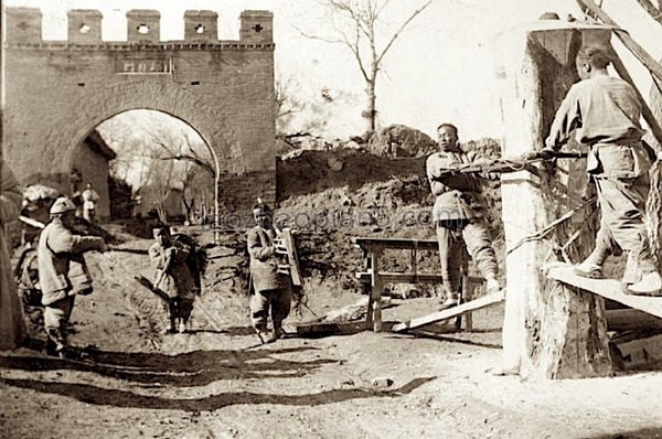 图片[1]-The old photo of Wucheng, Shandong in 1890, the image of Shandong people in the late Qing Dynasty-China Archive
