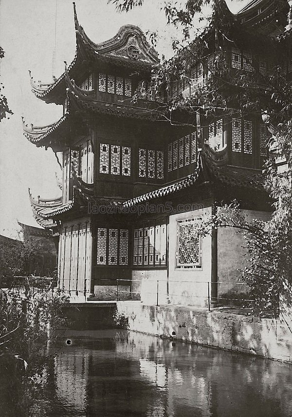 图片[2]-1905 Old Shanghai Photos Yu Garden Longhua Tower Dajing Pavilion-China Archive