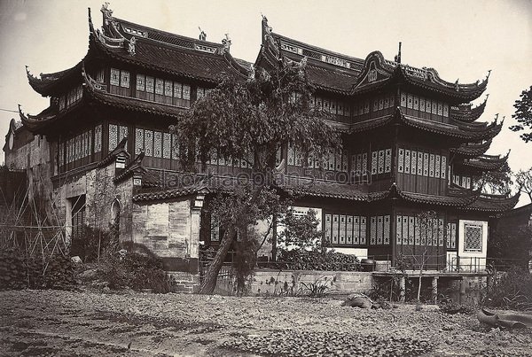 图片[6]-1905 Old Shanghai Photos Yu Garden Longhua Tower Dajing Pavilion-China Archive