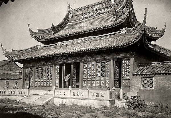 图片[7]-1905 Old Shanghai Photos Yu Garden Longhua Tower Dajing Pavilion-China Archive