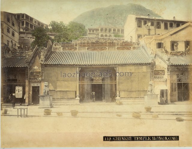 图片[4]-Old Photos of Hong Kong in the 1890s Color Images of Hong Kong in the Late Qing Dynasty-China Archive
