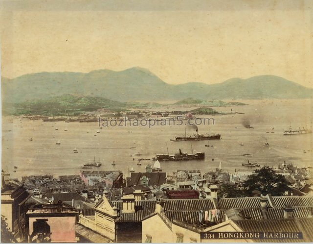 图片[6]-Old Photos of Hong Kong in the 1890s Color Images of Hong Kong in the Late Qing Dynasty-China Archive