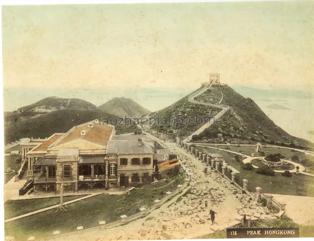 图片[1]-Old Photos of Hong Kong in the 1890s Color Images of Hong Kong in the Late Qing Dynasty-China Archive