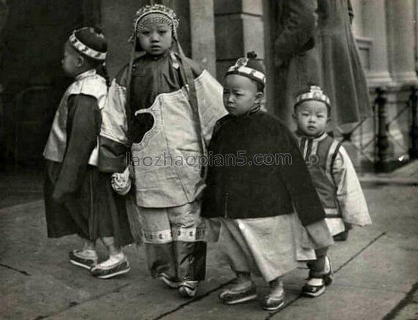 图片[1]-Old photos of children of Chinese immigrants in San Francisco in 1900-China Archive