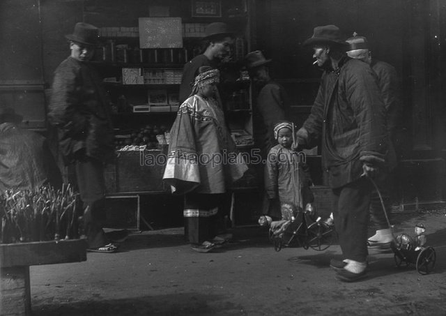 图片[11]-Old photos of children of Chinese immigrants in San Francisco in 1900-China Archive