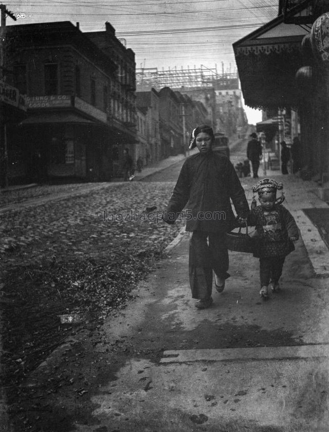 图片[13]-Old photos of children of Chinese immigrants in San Francisco in 1900-China Archive