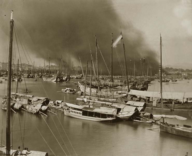 图片[3]-Sanjiangkou Navy Flag Camp in the Sino French Majiang Naval Battle in 1884-China Archive