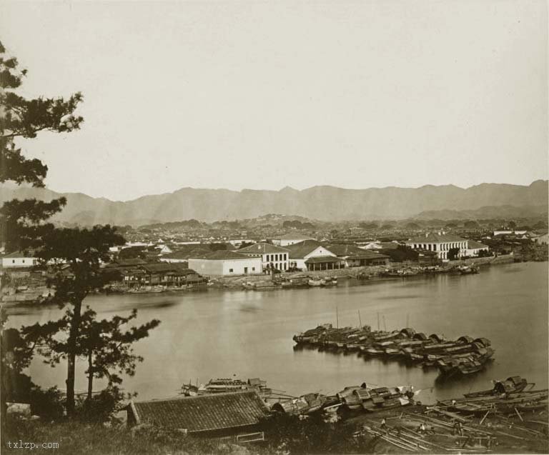 图片[1]-Sanjiangkou Navy Flag Camp in the Sino French Majiang Naval Battle in 1884-China Archive