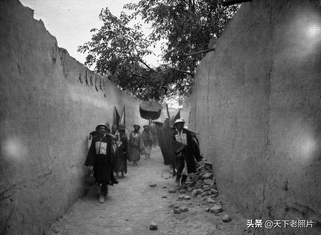 1906年新疆喀什老照片 百年前喀什城市印象及人物风貌