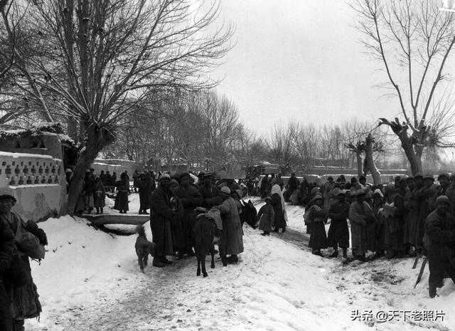 1906年新疆喀什老照片 百年前喀什城市印象及人物风貌