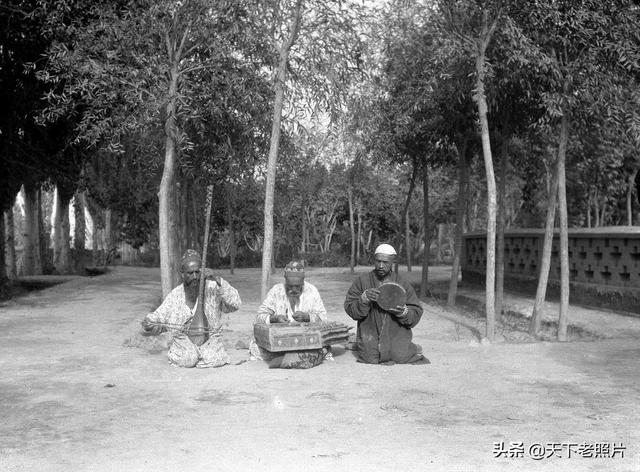 1906年新疆喀什老照片 百年前喀什城市印象及人物风貌