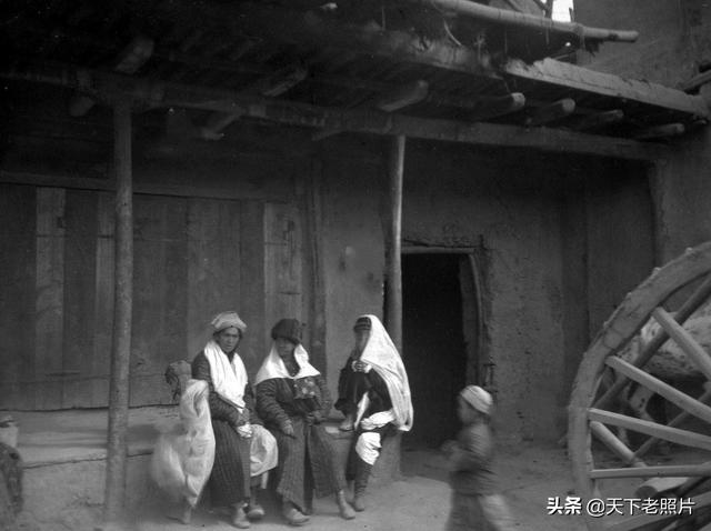 1906年新疆喀什老照片 百年前喀什城市印象及人物风貌