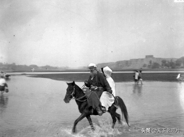 1906年新疆喀什老照片 百年前喀什城市印象及人物风貌