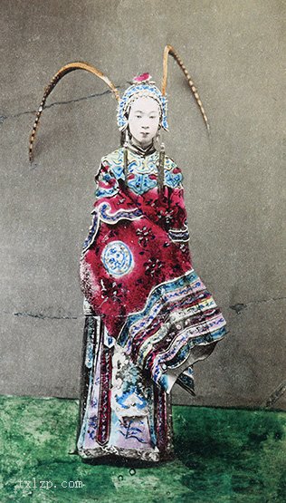 图片[5]-Old photos of hand-painted portraits in the late Qing Dynasty-China Archive