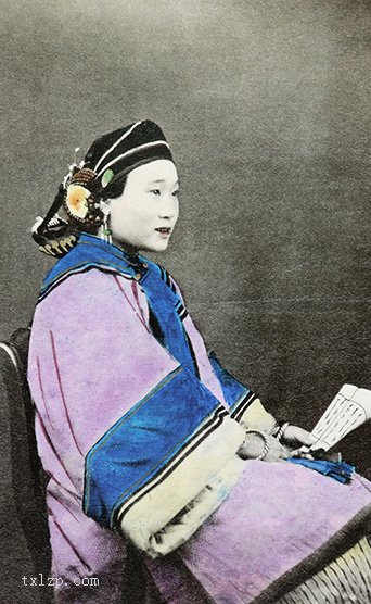 图片[6]-Old photos of hand-painted portraits in the late Qing Dynasty-China Archive