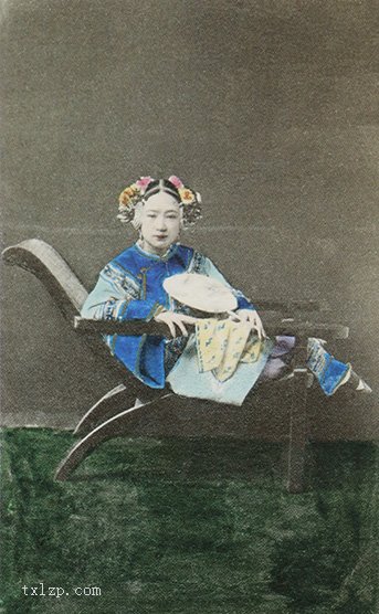 图片[9]-Old photos of hand-painted portraits in the late Qing Dynasty-China Archive
