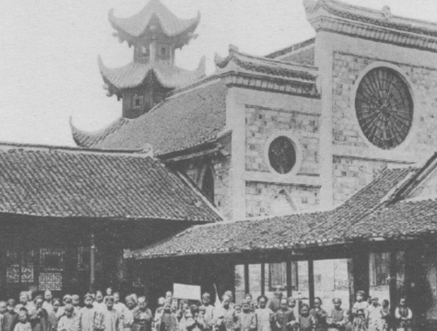 图片[6]-Old photos of Guiyang in the late Qing Dynasty A hundred years ago, the memorial archways of Youzha Street, Shuikou Temple, Jiaxiulou-China Archive