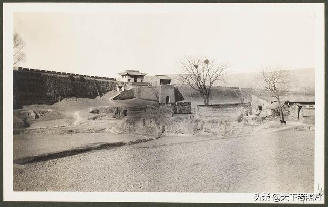 1910年陕西彬县（彬州市）老照片 百年前的彬县乡野风貌