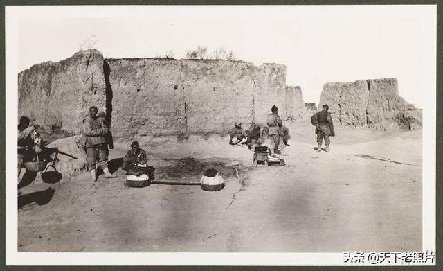 1910年陕西彬县（彬州市）老照片 百年前的彬县乡野风貌