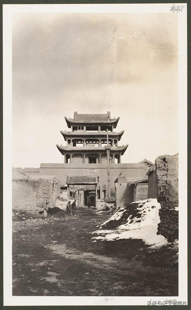 图片[1]-Old photos of Jiayuguan in 1910-China Archive