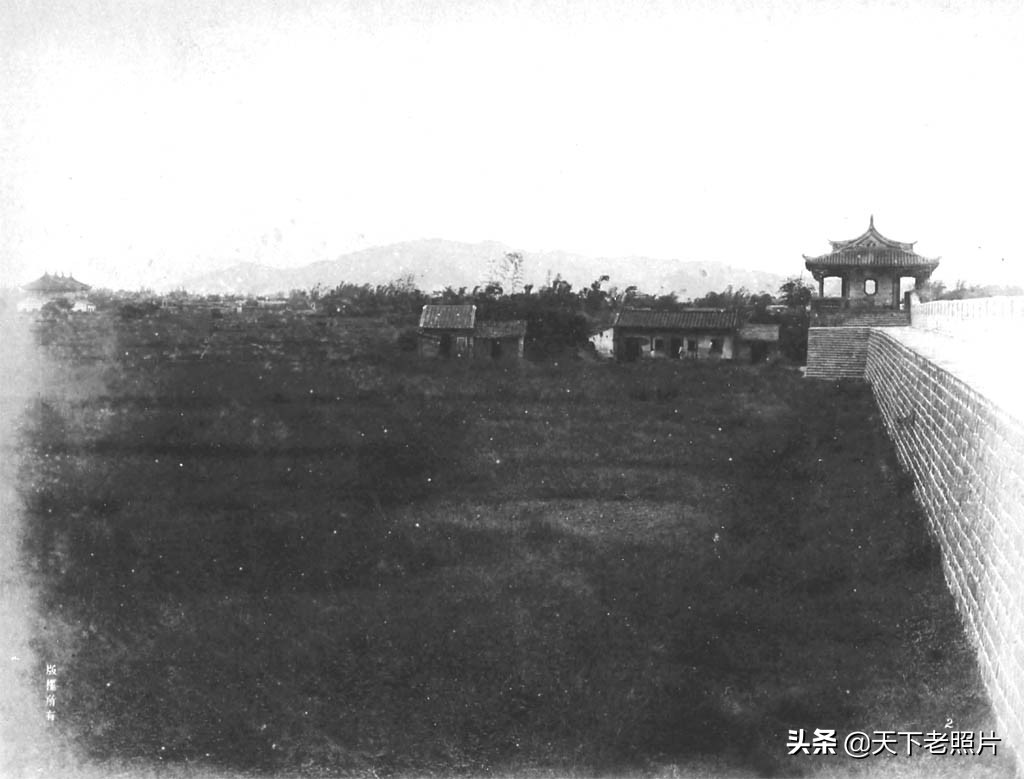 1895年台湾台北老照片 日本占领之初的台北城乡风貌