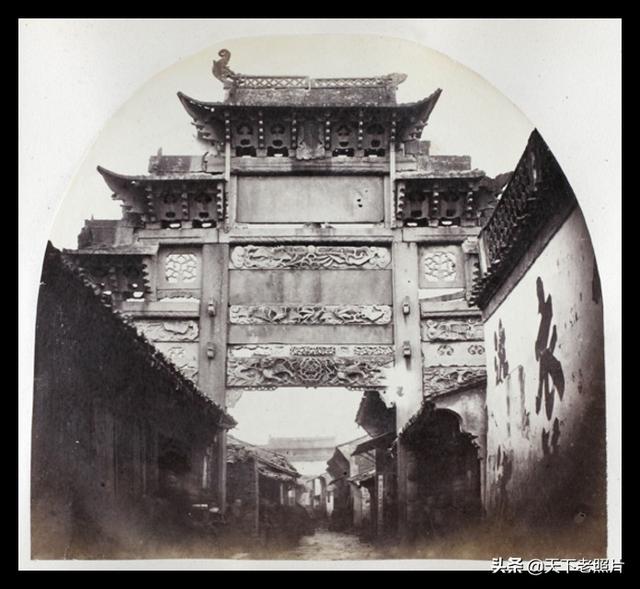 1870年代宁波老照片64幅  150年前的宁波城市历史印记