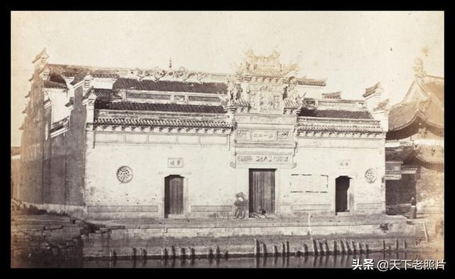 1870年代宁波老照片64幅  150年前的宁波城市历史印记