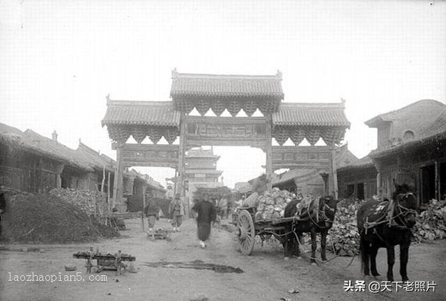 1907年河北怀安县老照片 昭化寺、古长城及怀安城乡风貌