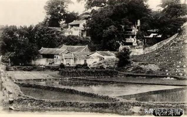 1930年代广东汕头老照片 市容风貌及中山公园旧影