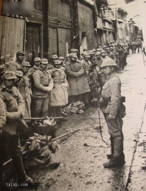 图片[3]-Old photo: Chinese under Japanese bayonet-China Archive