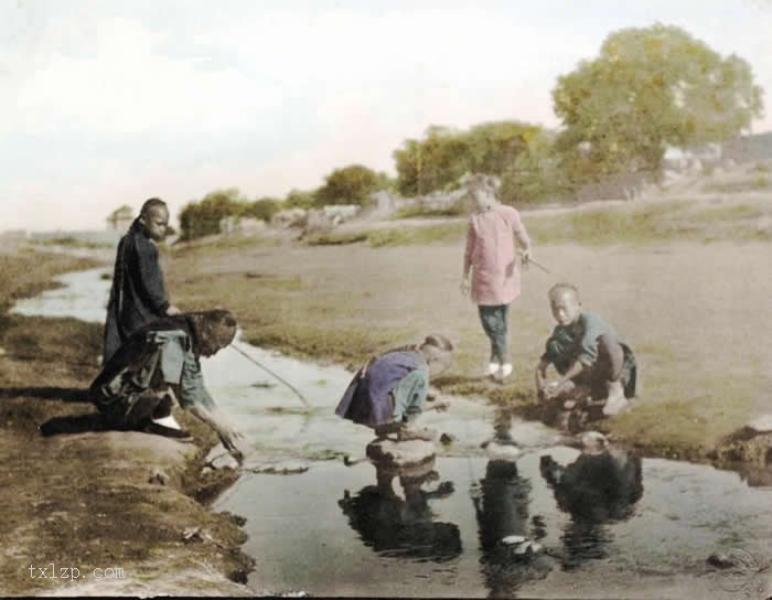 图片[4]-Old Color Photos of Beijing Urban People in 1910-China Archive